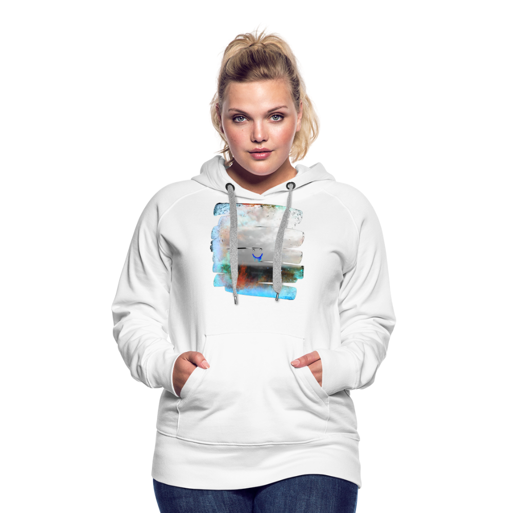 Women’s Premium Hoodie - white