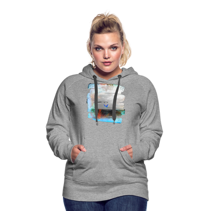 Women’s Premium Hoodie - heather grey